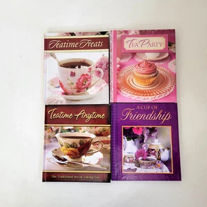 The Clever Factory Tea Party Tea Time Christian Books Set of Four - Imagen 1 de 4