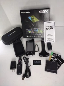 SkyCaddie SGX GPS Rangefinder w/ Charging Cable and Accessories - Picture 1 of 13