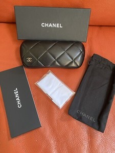 chanel glasses case bolsa