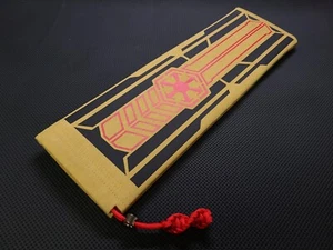 BOLSA DE SABLE PERSONALIZADA PANELES SITH CAMELLO Y NEGRO PROTEGER DAÑOS DE SABLE DE LUZ TRANSPORTE DE POLVO - Imagen 1 de 4