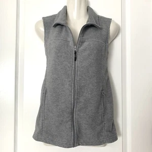 Natural Reflections Vest Women Small Gray Full Zip Front Fleece Cold Gear - Picture 1 of 8