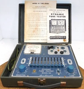Vintage Dynamic Tube Tester Model 85 w/ Manual - Picture 1 of 9
