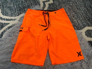 Boys Harley Orange Swim Shorts Size 16/28 - Picture 1 of 9