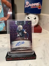 2023 Select Draft Picks Brandon Joseph RC Purple Pulsar Prizm Auto 64/89