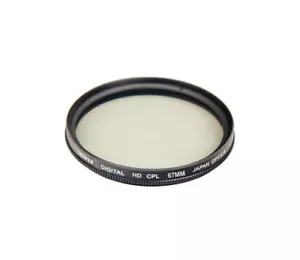 Bower 67mm (CPL) Circular Polarizer Lens Filter (Black) - Picture 1 of 3