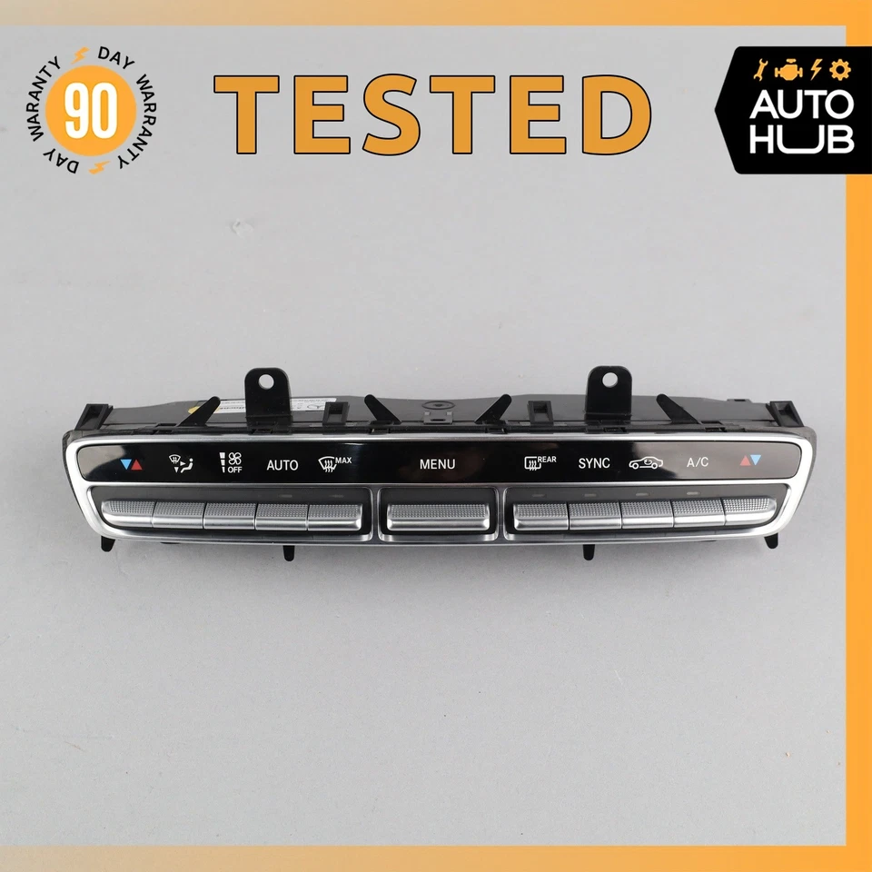 Interruptor de control de clima de calefacción 15-19 Mercedes W205 C300 C43 AMG GLC300 OEM Foto 1 de 4