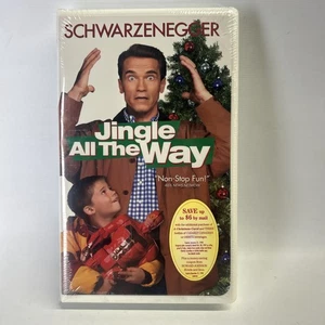 Jingle All the Way (VHS, 1997) NEW Sealed with Sticker & Watermarks - Imagen 1 de 9