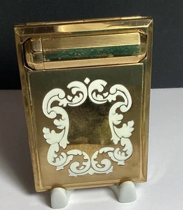 DE COLECCIÓN RICHARD HUDNUT ESPEJO POLVO COMPACTO CON LÁPIZ LABIAL HECHO EN EE. UU. - Imagen 1 de 12