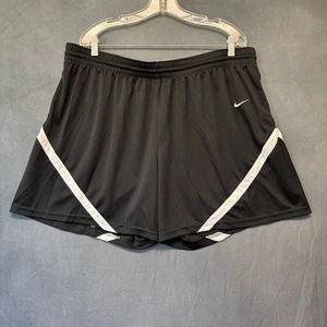 Nike XXXL Soccer Shorts Embroidered Logo Knit Basketball Athletic Performance - Picture 1 of 9