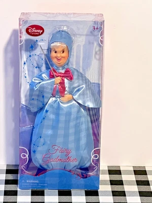 Disney Store Hada Madrina Retirada 12” Raro/Nuevo Muñeco Clásico Colección Foto 1 de 4