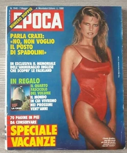 EPOCA n.1648 anno 1982 - Craxi non voglio posto di Spadoni - Christie Brinkley - Picture 1 of 2
