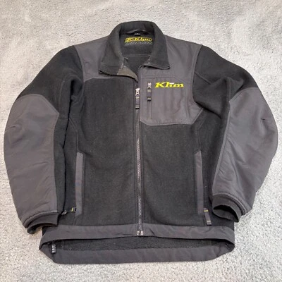 Chaqueta para hombre Klim Everest pequeña cremallera completa polar moto de nieve exterior negra Foto 1 de 4