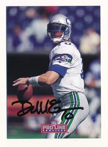 DAN MCGWIRE 1992 PRO LINE PROFILES AUTOGRAPH #7 AUTO *SEATTLE SEAHAWKS* - Picture 1 of 1