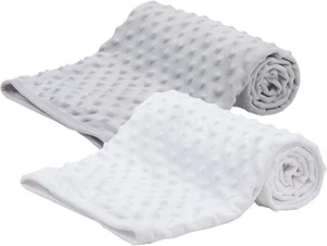 Babydecke Junge Mädchen weiche Fleece Überwürfe Neugeborene Kinderzimmer Wiege Bettdecke Kleinkind - Bild 1 von 5