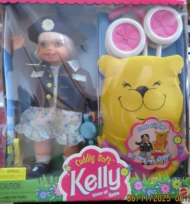 RARE Vintage Cuddly Soft Kelly Sister of Barbie, Limited Edition!! New In Box... - Image 1 of 4