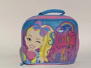 JoJo Siwa School Lunchbox, Insulated Girls Lunch Bag Shine Your Light Jojo Loves - Picture 1 of 9