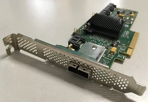 LSI SAS9212-4i4e 6Gb/s PCI-e SAS/SATA RAID Controller 68Y7354 High Profile - Picture 1 of 4