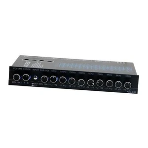 9 Band Equalizer 9 Equalization Bands EQ 12V DC DSP Chip Car Audio Equalizer - Picture 1 of 7