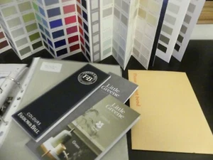 Farrow & Ball (F&B) Little Greene, Dulux -Genuine Paint Ready Made Card Samples - Picture 1 of 5