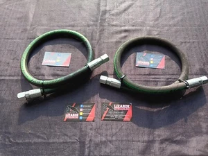 Lowrider Hydraulics, #8 black 3ft hoses *2 pcs - Picture 1 of 1