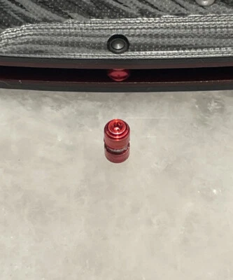 DH Translucent Red Thumb Stud For Benchmade Freek 560-1 and Mini Freek 565-1 Knife