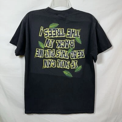 Camisa M De Colección Rainforest Café Orlando Si puedes leer esto ponme de nuevo en el árbol Foto 1 de 4