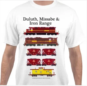 Maglietta Duluth, Missabe & Iron Range Railroad di Andy Fletcher - Foto 1 di 1