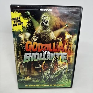 Godzilla vs. Biollante (DVD, 2012) clean MINT DISC Miramax Original - Picture 1 of 10