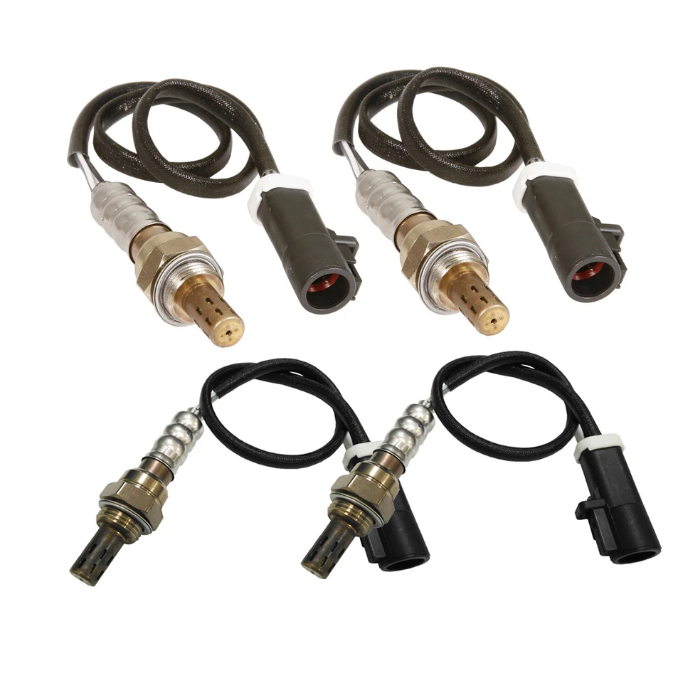 For Ford E-150 E-250 F-250 F-350 4.6L 5.4L O2 4Pcs Upper & Undder Oxygen Sensor - Image 1 of 4