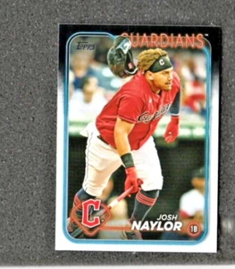 2024 Topps #10 JOSH NAYLOR Cleveland Guardians - Picture 1 of 2