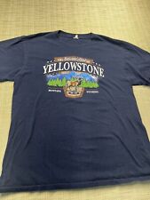 Vintage Y2K Yellowstone National Park T Shirt Size Large