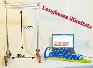Plotter foam cutter cnc Costycnc medio artigianal 120x20x12 inch - Picture 1 of 10