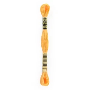 DMC 6-Strand Embroidery Cotton 8.7yd-Medium Light Autumn Gold - 12 Pack - Picture 1 of 1
