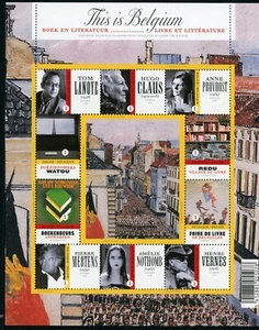 Timbres - Belgique - This is Belgium - Livres et Littérature- 2009 (182OK) - Imagen 1 de 1