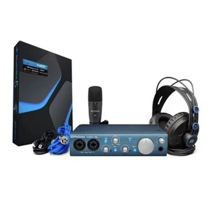 Presonus AudioBox iTwo, HD7 Studio Headphones, M7 Condenser Mic & StudioOne Arti - Picture 1 of 6