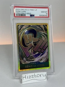 ¡¡Don de oro cocodrilo de una pieza!! The Best PRB01 PSA 10 japonés - Imagen 1 de 4