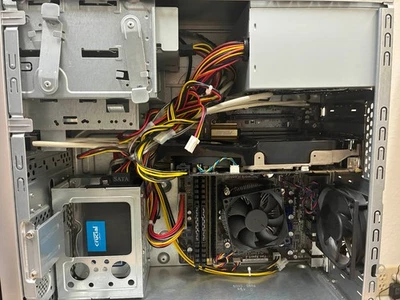 Xeon E3 1271 V3 16GB RAM 240GB SSD 640GB HDD 1GB GTS250 Windows XP Retro Desktop - Image 1 of 4