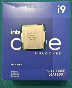 Intel Core i9-11900KF Prozessor (5,3 GHz, 8 Kerne, Sockel FCLGA1200) Box -... - Bild 1 von 2