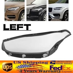 Fit For Volvo XC90 2015-2022 Left Side Headlight Headlamp Clear Lens Cover 1PCS - Bild 1 von 19