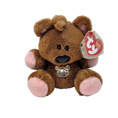 5" TY BEANIE BABIES GARFIELD POOKY BEAR 2004 STUFFED ANIMAL PLUSH TOY W/ TAG - Image 1 of 4