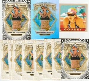 2025 UPPER DECK GOODWIN CHAMPIONS LOT VOLLEYBALL KERRI WALSH JENNINGS x11 RAINBO - Picture 1 of 1