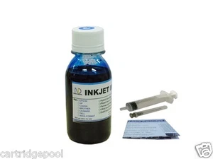 4oz Refill Cyan ink kit for HP 02 PhotoSmart printer Sy - Picture 1 of 1