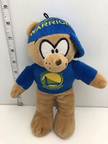 Golden State Warriors Teddy Bear Toy Plush Official NBA Merchandise Cover
