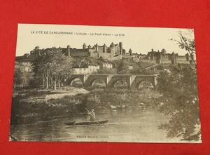 CPA 11 CARCASSONNE - L'AUDE, Le Pont Vieux et la Cité - Imagen 1 de 2