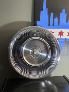 ORIGINAL Vintage 1965 Cadillac 15" hubcaps Cadillac NICE ORIGINAL COND. - Picture 1 of 3