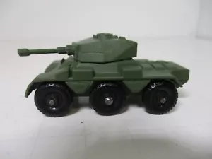 Vintage MATCHBOX LESNEY ARMY #67A SALADIN 6X6 ARMORED CAR RESTORED EXCELLENT - Picture 1 of 9