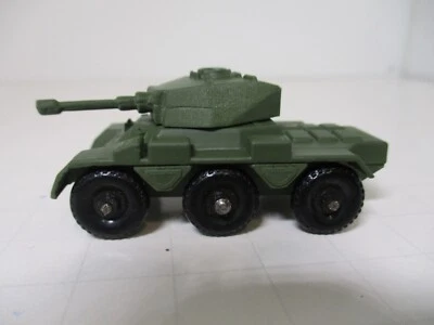 Vintage MATCHBOX LESNEY ARMY #67A SALADIN 6X6 ARMORED CAR RESTORED EXCELLENT - Image 1 of 4