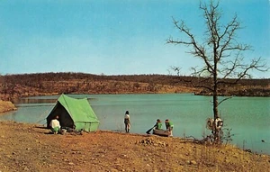 Campamento de navegación Wah Shah-She Bluestem Girl Scouts Bartlesville, postal de colección OK - Imagen 1 de 2