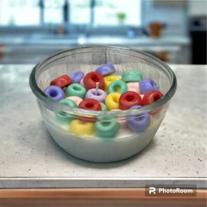 Ultra-Realistic cereal bowl CANDLES! Scented fruit loop candles - Picture 1 of 1