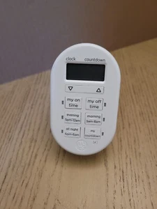PROBADO Temporizador digital para interiores MyTouchSmart 1 salida polarizado enchufe de 2 clavijas 26892 - Imagen 1 de 14